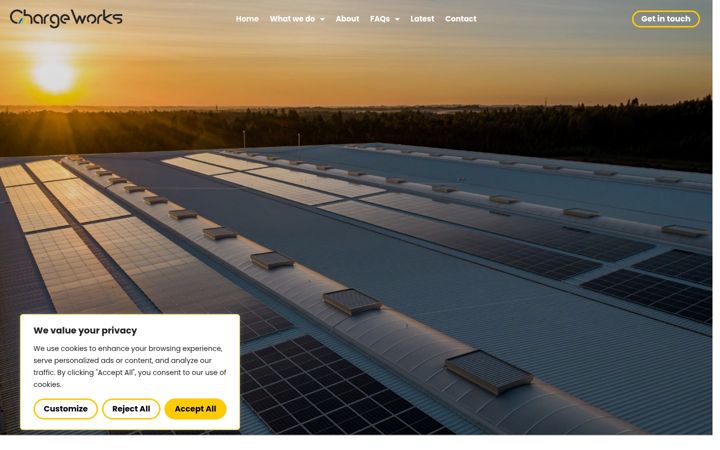 Screenshot ta' chargeworks.co.uk