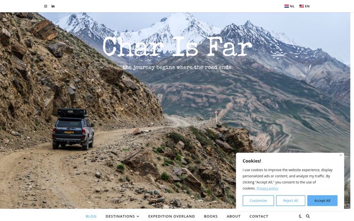 Screenshot of charisfar.com