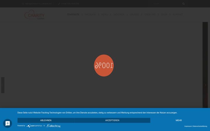Screenshot of charityclubber.com