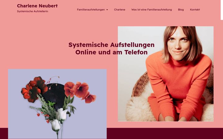 Captura de pantalla de charlene-neubert.de