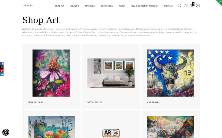 Screenshot of charleneannewilson.com