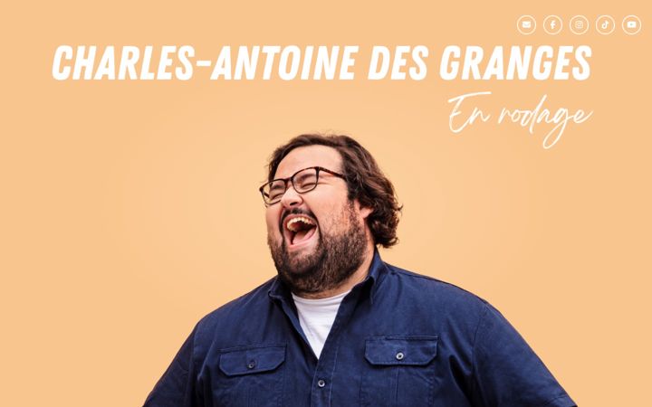Screenshot of charlesantoinedesgranges.com