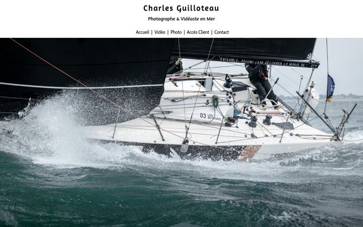 Screenshot of charlesguilloteau.com