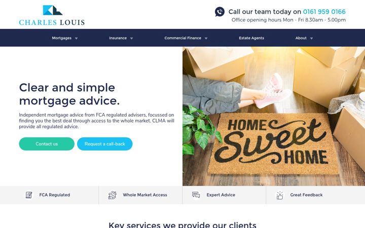 Ekrānuzņēmums no charleslouis.co.uk