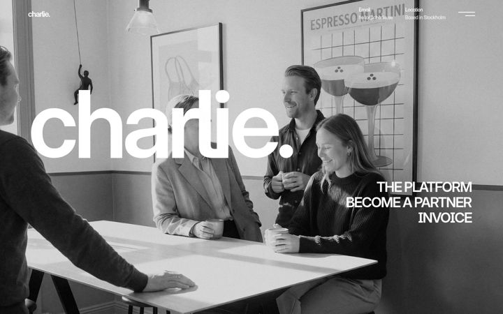 Ekraanipilt saidist charlie.se