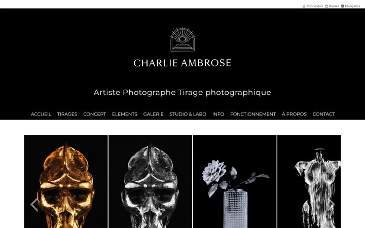 Screenshot of charlieambrose.com