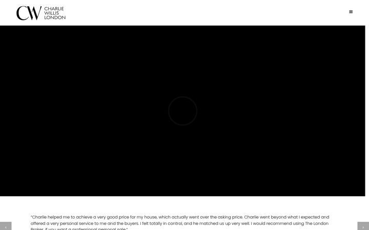 Screenshot of charliewillis.london