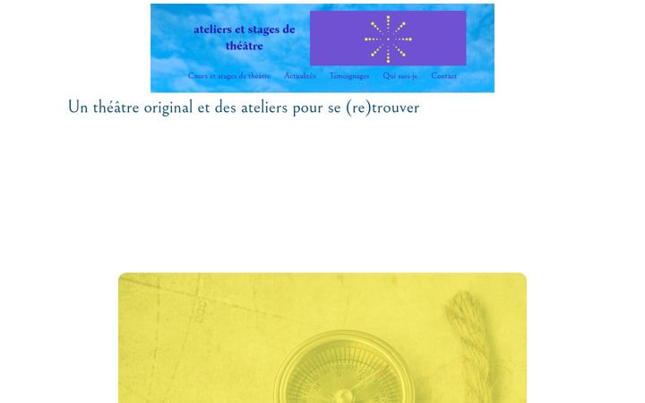 Screenshot of charlotte-cottier.com