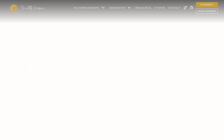 Screenshot of charlotte-hoefman.com
