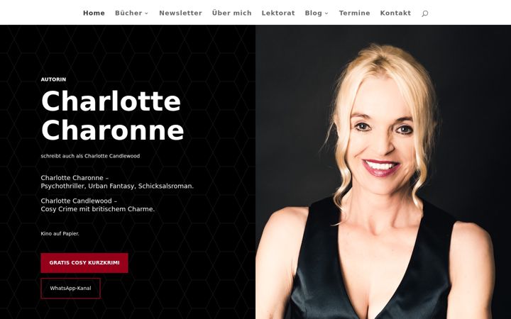 Screenshot of charlottecharonne.com