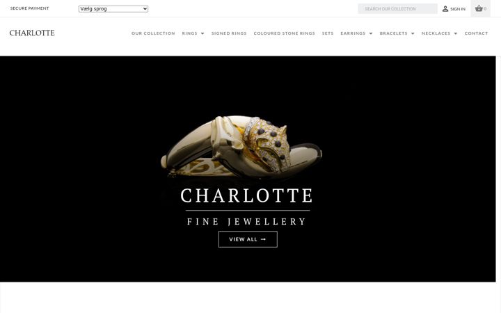 Screenshot ta' charlottefinejewellery.co.uk