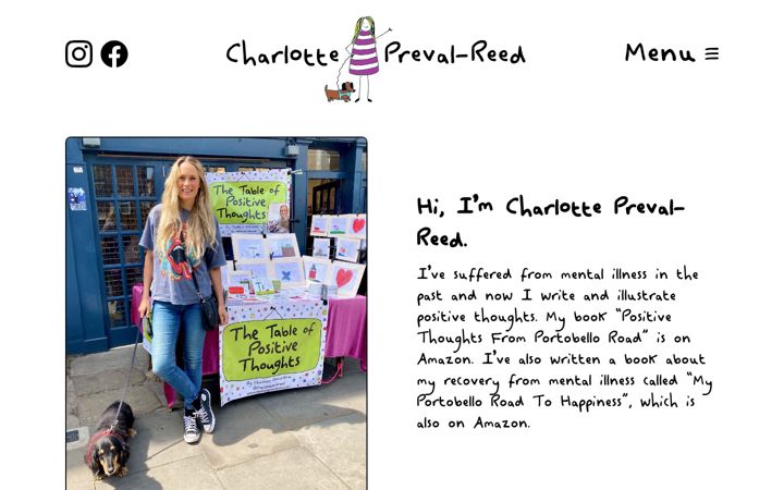 Screenshot of charlotteprevalreed.com