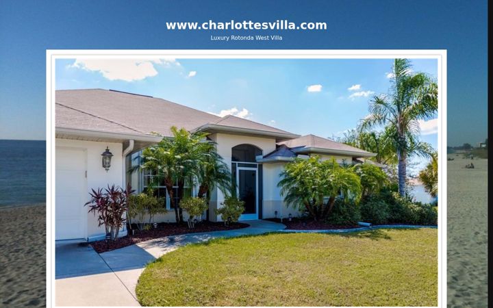 Screenshot of charlottesvilla.com
