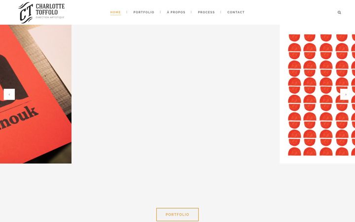 Screenshot of charlottetoffolo.com