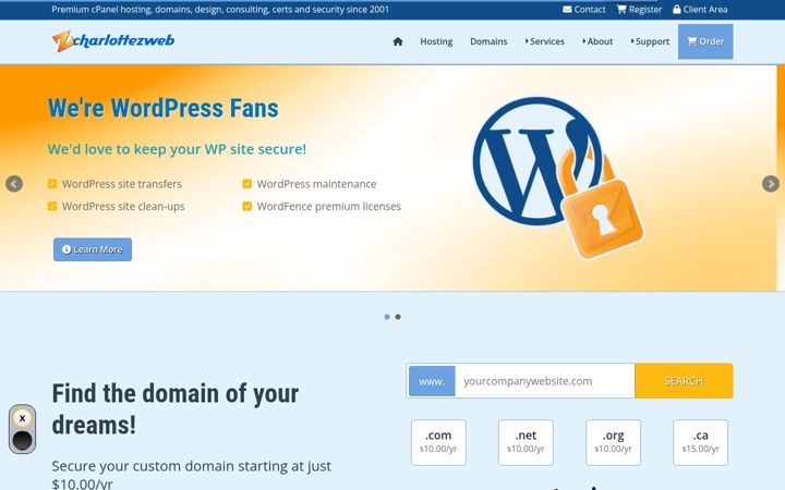 Screenshot di charlottezweb.com