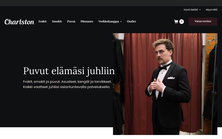 Screenshot di charlston.fi