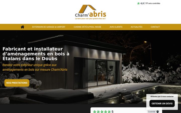Skjámynd af charmabris-avis.fr