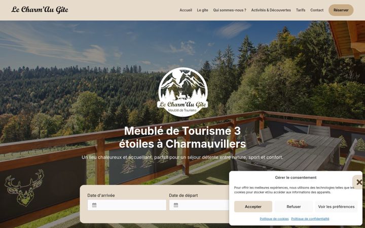 Skjámynd af charmaugite.fr