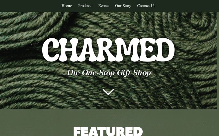Screenshot of charmedmeup.com