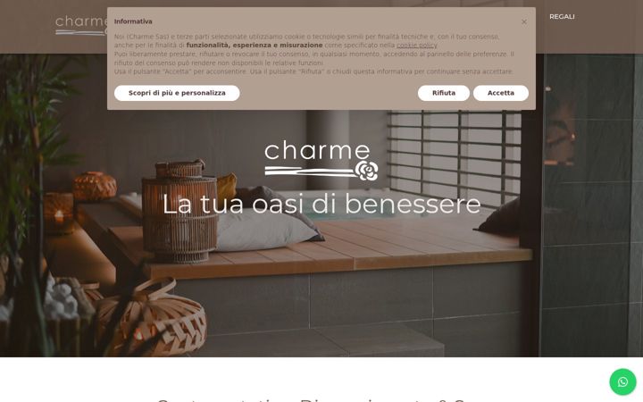 Screenshot of charmesteticaspa.com