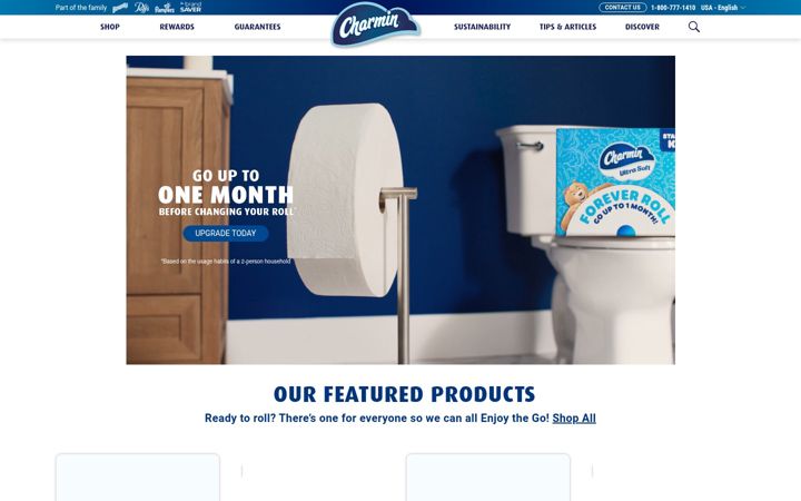 Képernyőkép: charmin.com