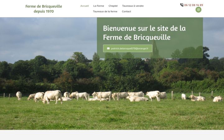 Képernyőkép: charolais-fermedebricqueville.fr