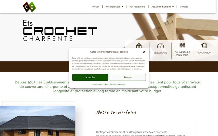 Képernyőkép: charpente-crochet.fr