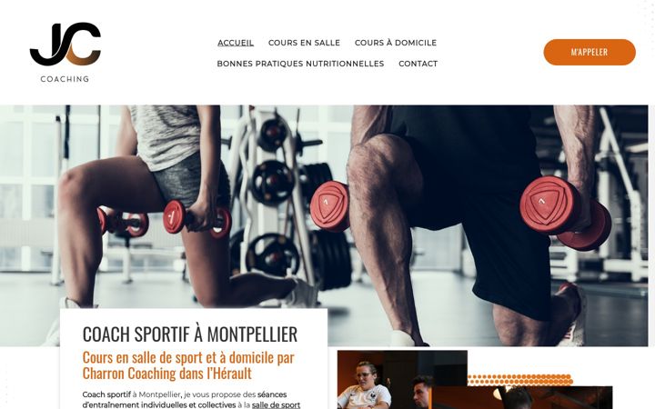 Képernyőkép: charroncoaching.fr