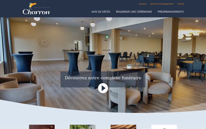 Screenshot of charronetfils.com