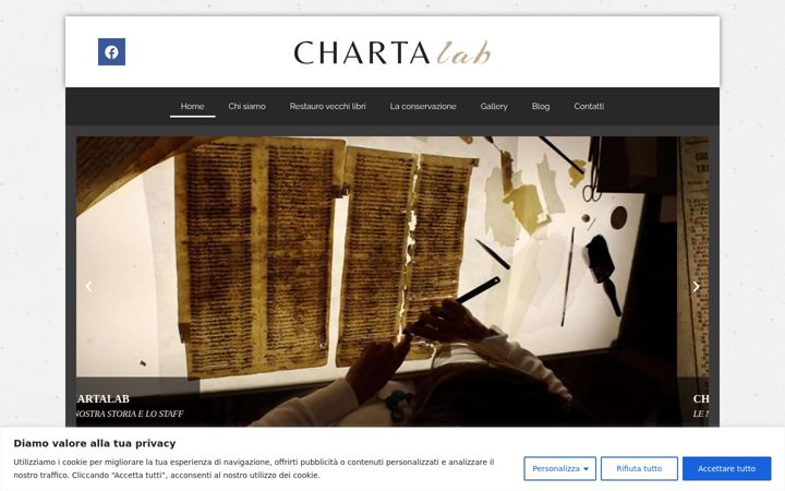 Zrzut ekranu chartalab.it