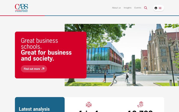 Screenshot of charteredabs.org