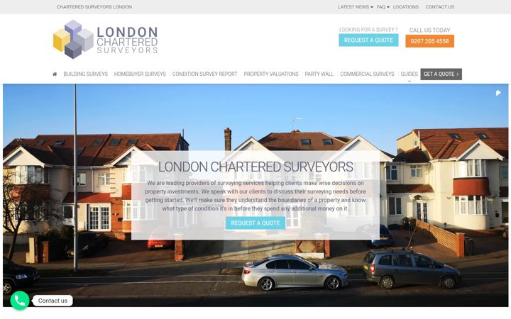 Screenshot ta' charteredsurveyorinlondon.co.uk