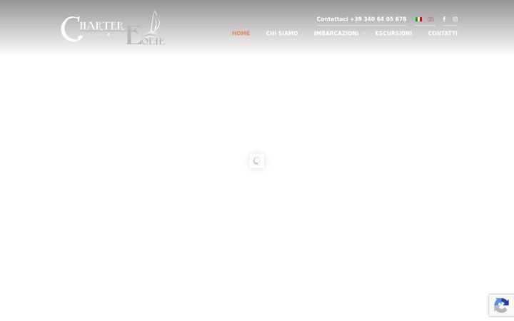 Screenshot of chartereolie.it