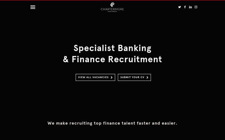 Screenshot of chartermorepartners.com