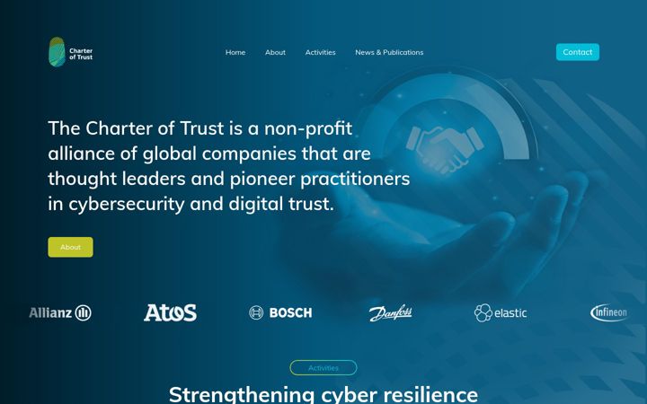 Screenshot of charteroftrust.com
