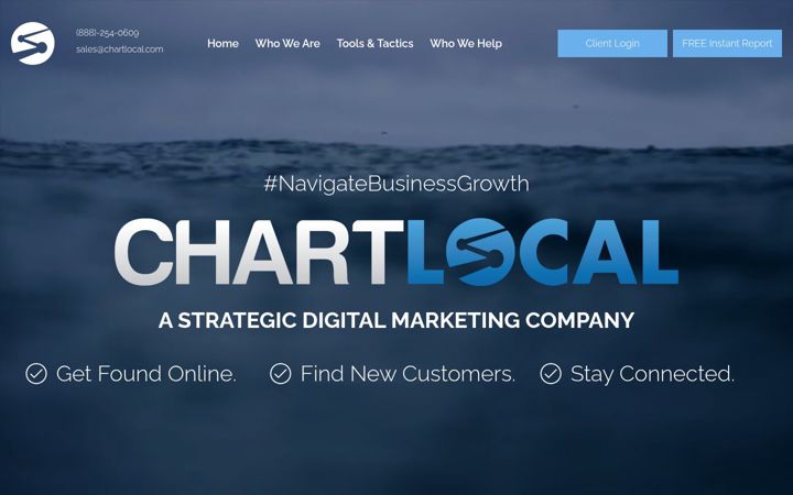 Screenshot of chartlocal.com