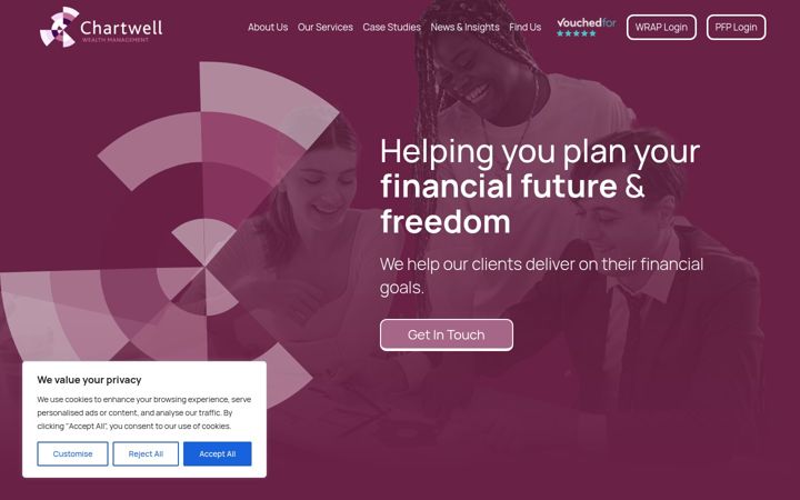 Screenshot of chartwellfs.com