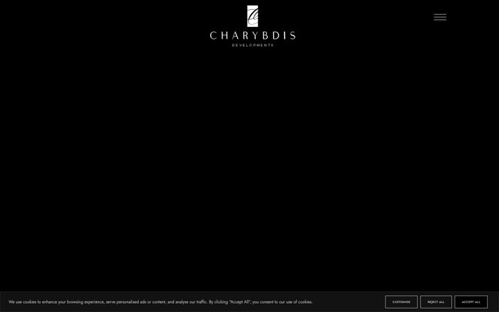 Screenshot ta' charybdisdevelopments.co.uk