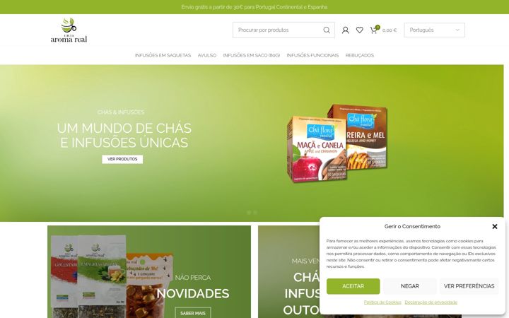 Screenshot of chasaromareal.com