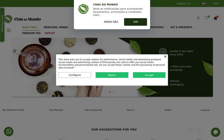 Screenshot of chasdomundo.pt
