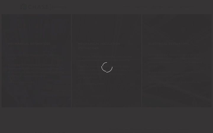 Screenshot of chaseestimating.com