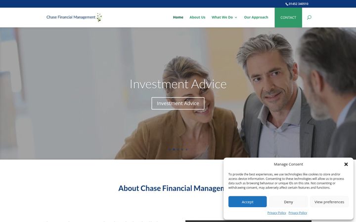 Screenshot ta' chasefm.co.uk