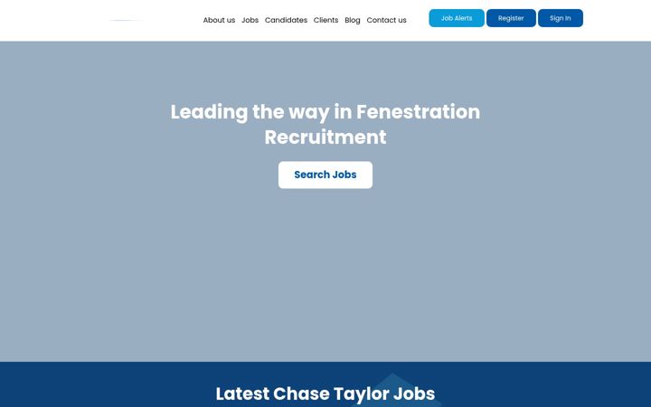 Zrzut ekranu chasetaylor.co.uk