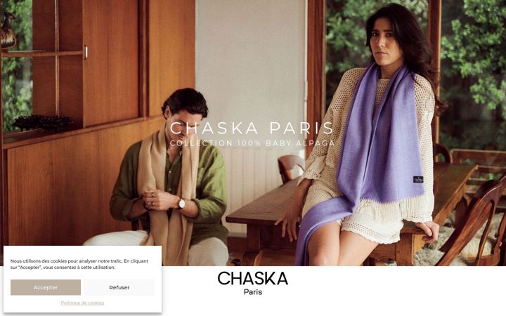 Képernyőkép: chaska.fr