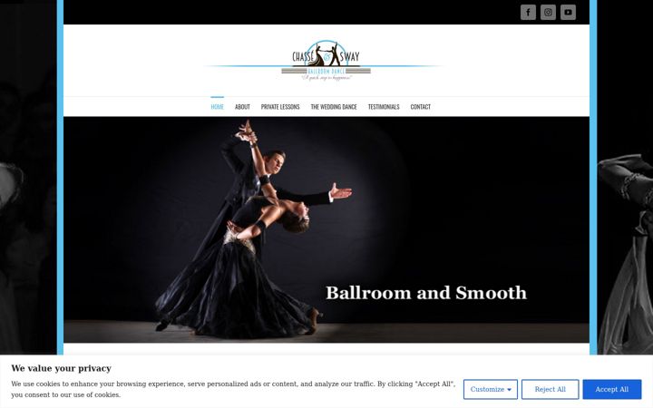 Screenshot of chasseandsway.com