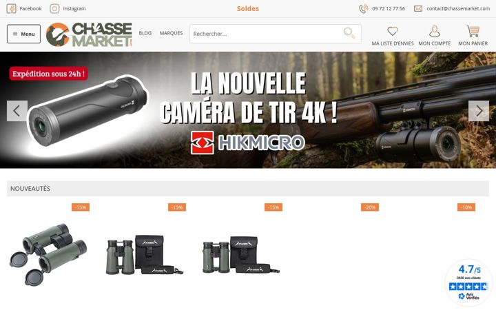 Screenshot του chassemarket.com