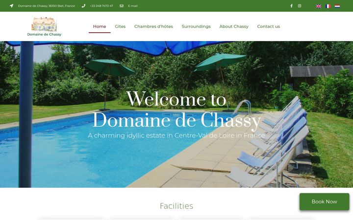 Screenshot of chassy.org