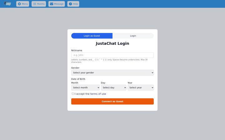 Screenshot von chat-web.co.uk