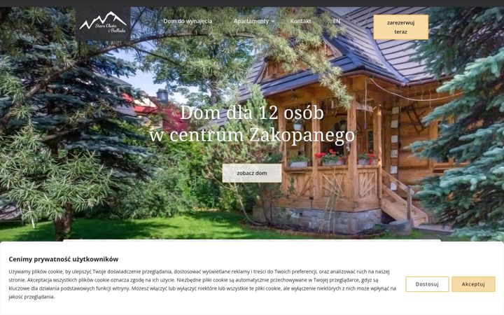 Screenshot von chata-zakopane.pl