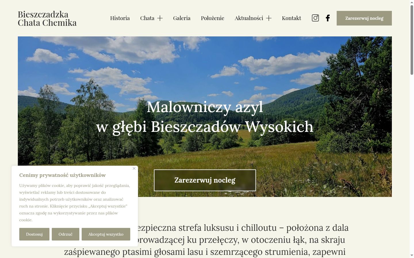 Snímek obrazovky baneru souhlasu zobrazeného před jakoukoli interakcí